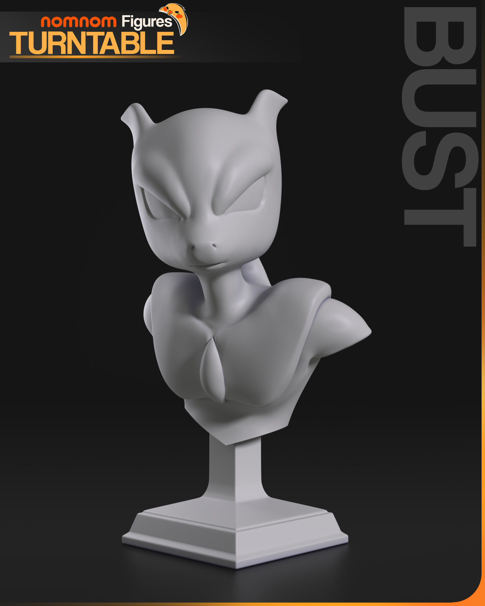 Mewtwo - Pokemon 3D print model_2