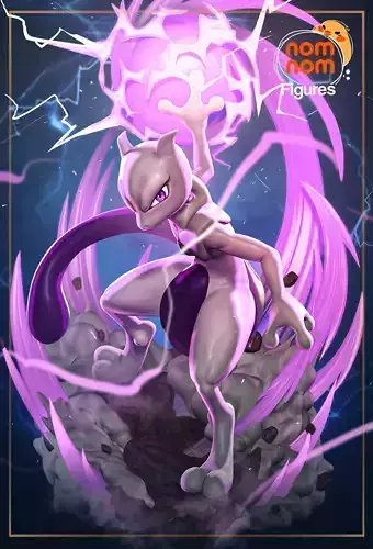 Mewtwo - Pokemon 3D print model