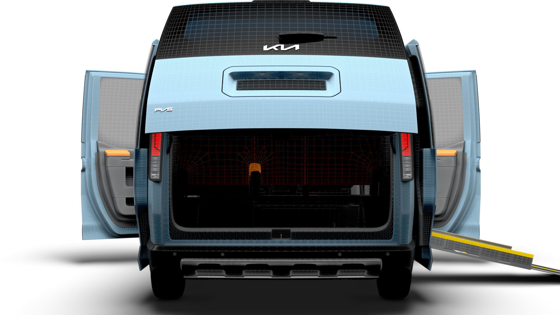 KIA PV5 Wheelchair L2H1 HQInterior 2026 3D model_25