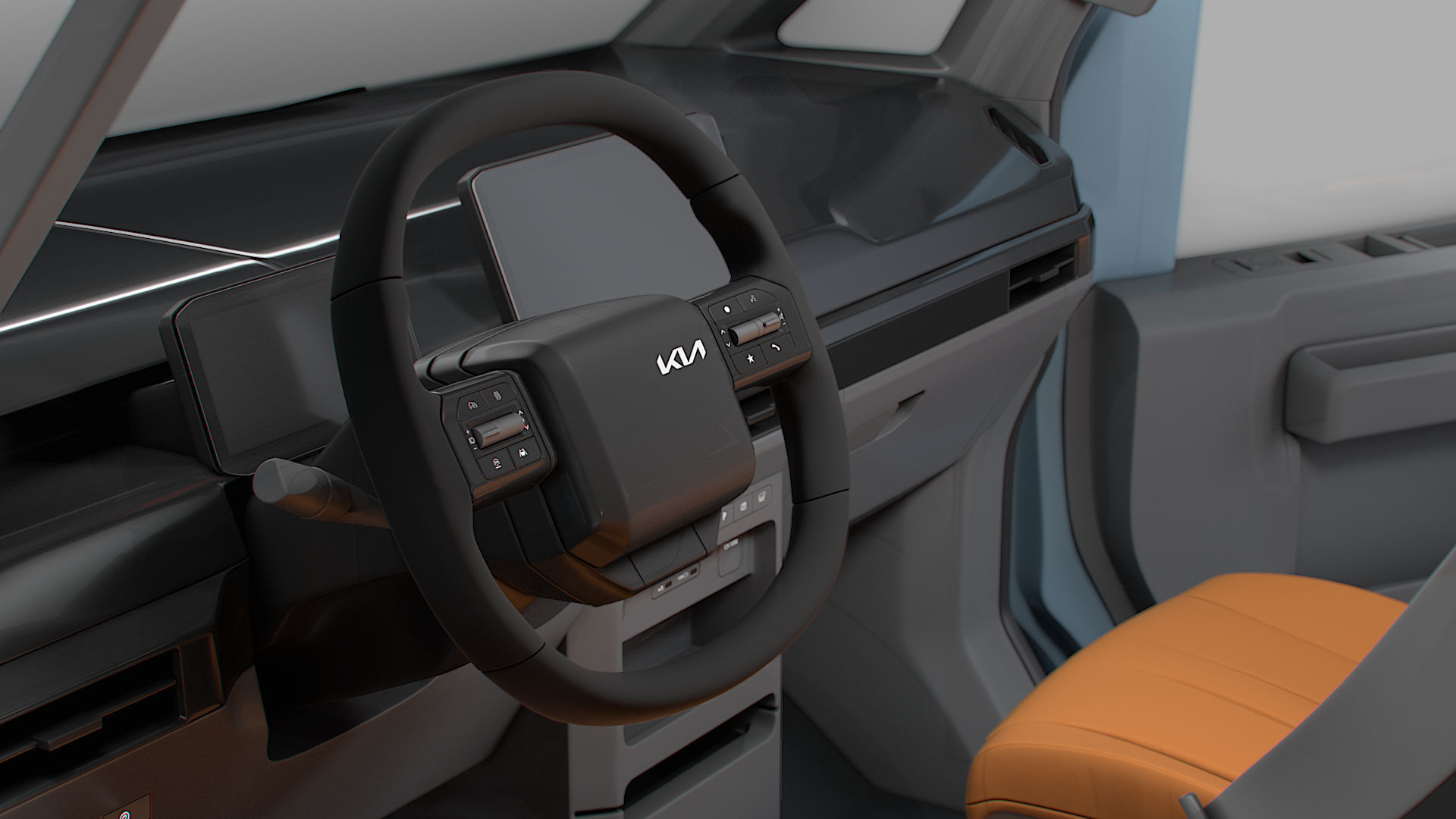 KIA PV5 Wheelchair L2H1 HQInterior 2026 3D model_14