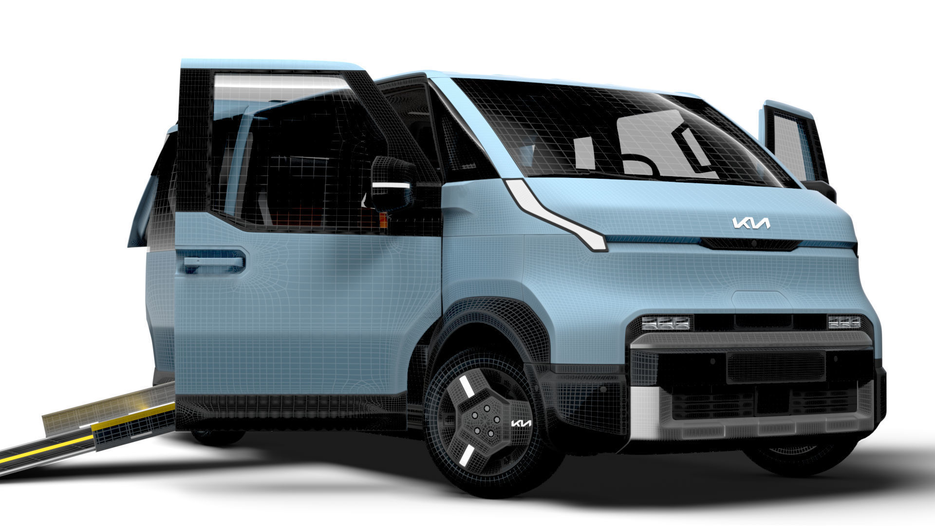 KIA PV5 Wheelchair L2H1 HQInterior 2026 3D model_15
