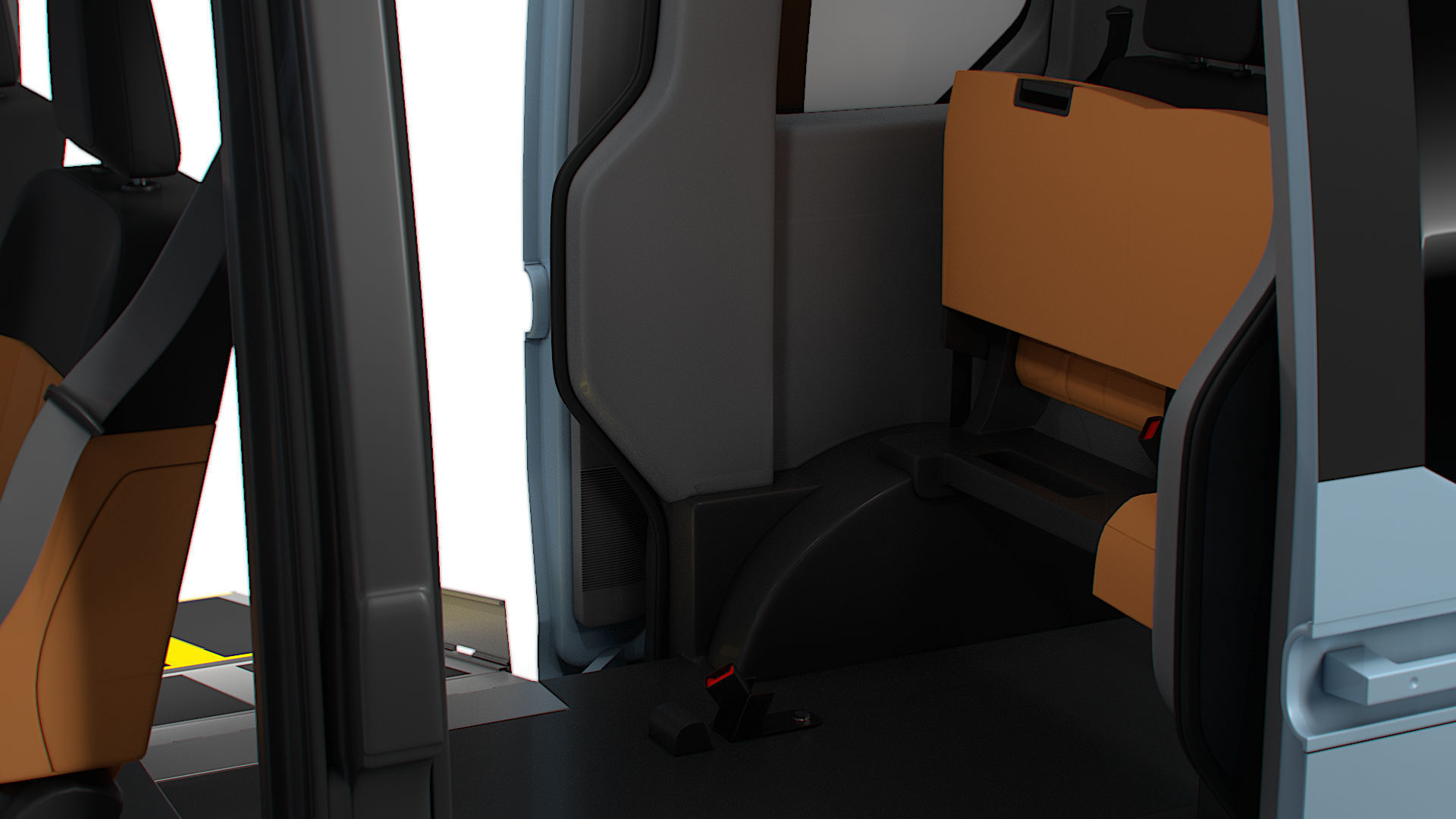 KIA PV5 Wheelchair L2H1 HQInterior 2026 3D model_13