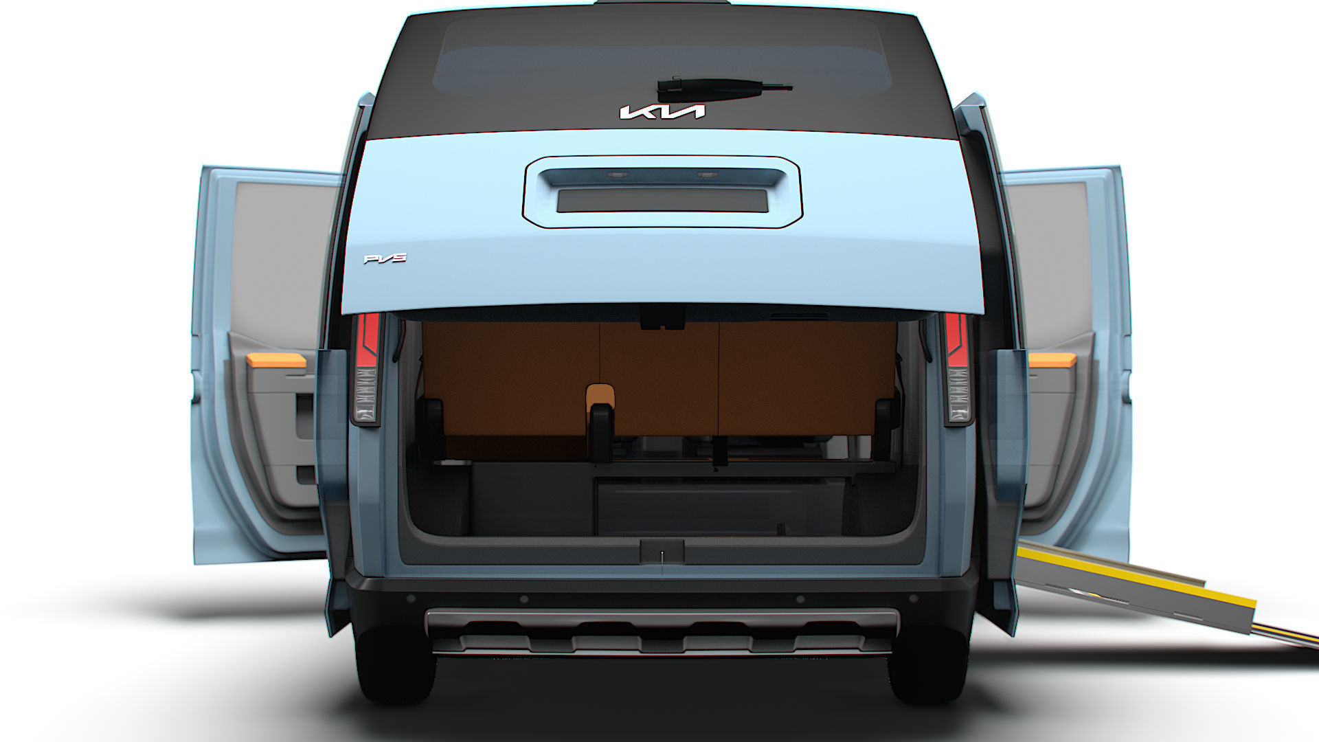 KIA PV5 Wheelchair L2H1 HQInterior 2026 3D model_10