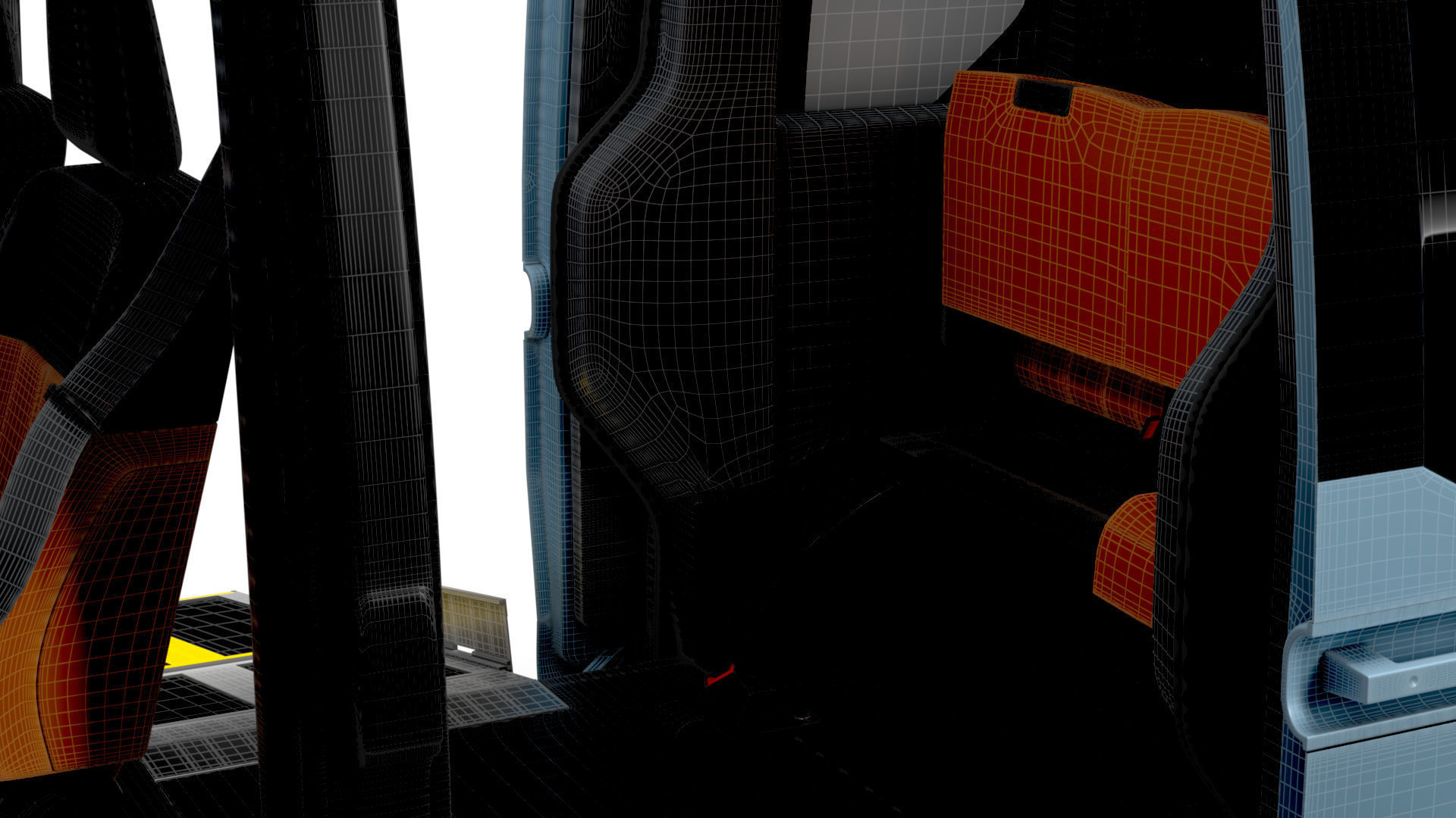 KIA PV5 Wheelchair L2H1 HQInterior 2026 3D model_27