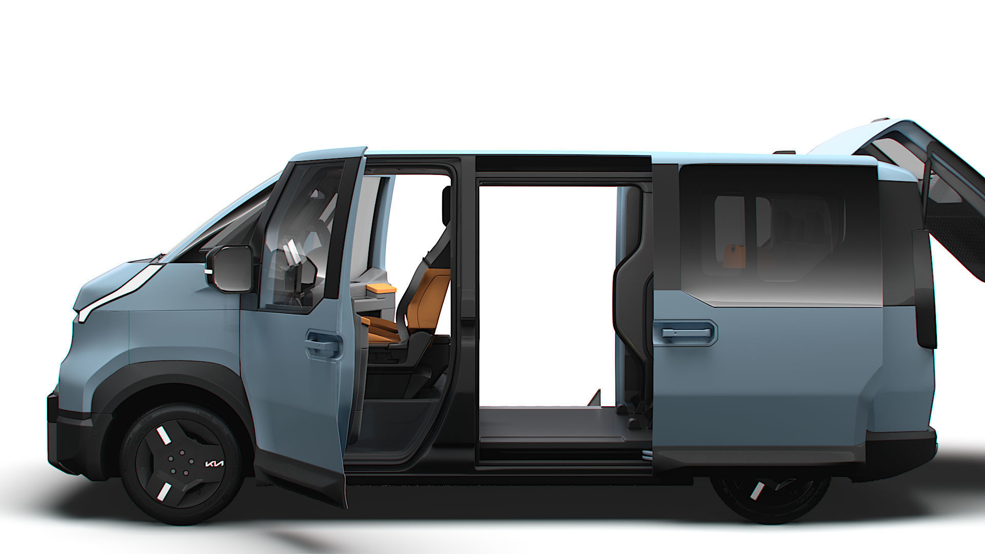 KIA PV5 Wheelchair L2H1 HQInterior 2026 3D model_4
