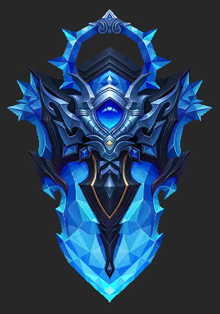 Weapons Pack 08 -  Frozen Throne Weapons Low-poly 3D model_8