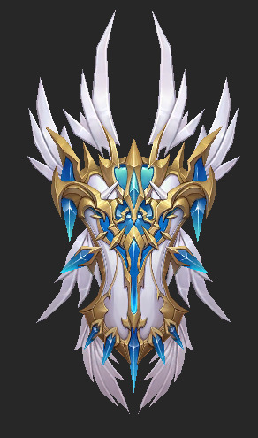 Weapons Pack 04 - Aetherian Sanctum Weapons Low-poly 3D model_5