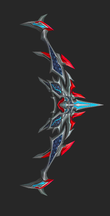 Weapons Pack 03 - Crimson Vortex Weapons Low-poly 3D model_6