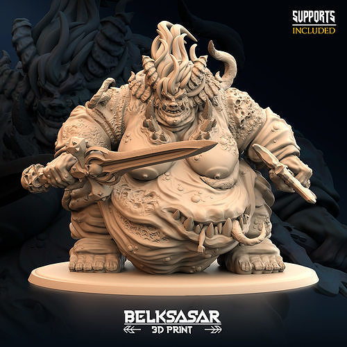 The Bloated Mother 3D print model