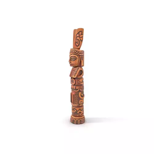 Polynesian Totem Ornament Model Pack