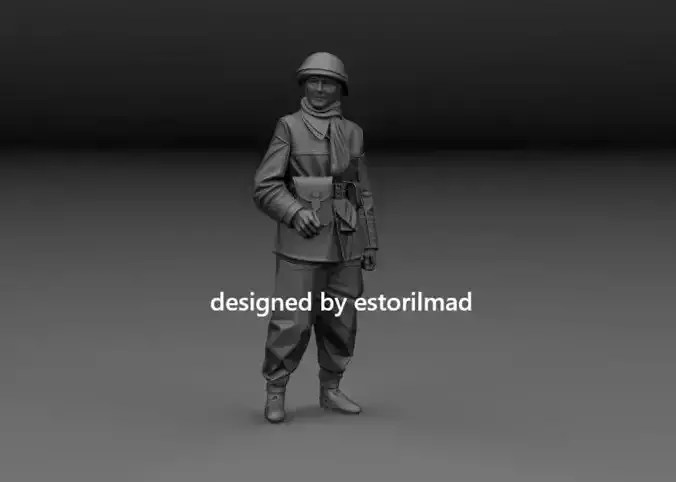 WW2 FRENCH TANK DRIVER 1940