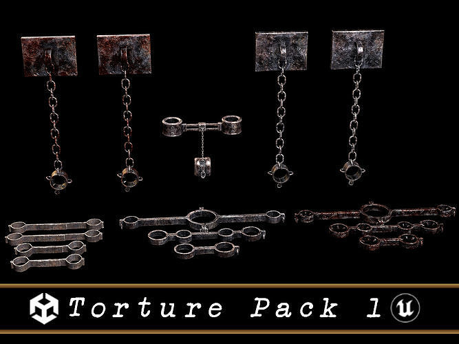 Medieval Torture Pack 1 3D Model Collection