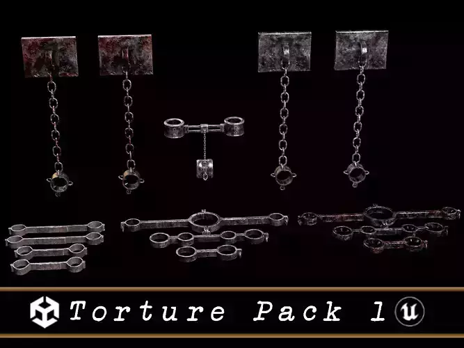 Medieval Torture Pack 1 3D Model Collection