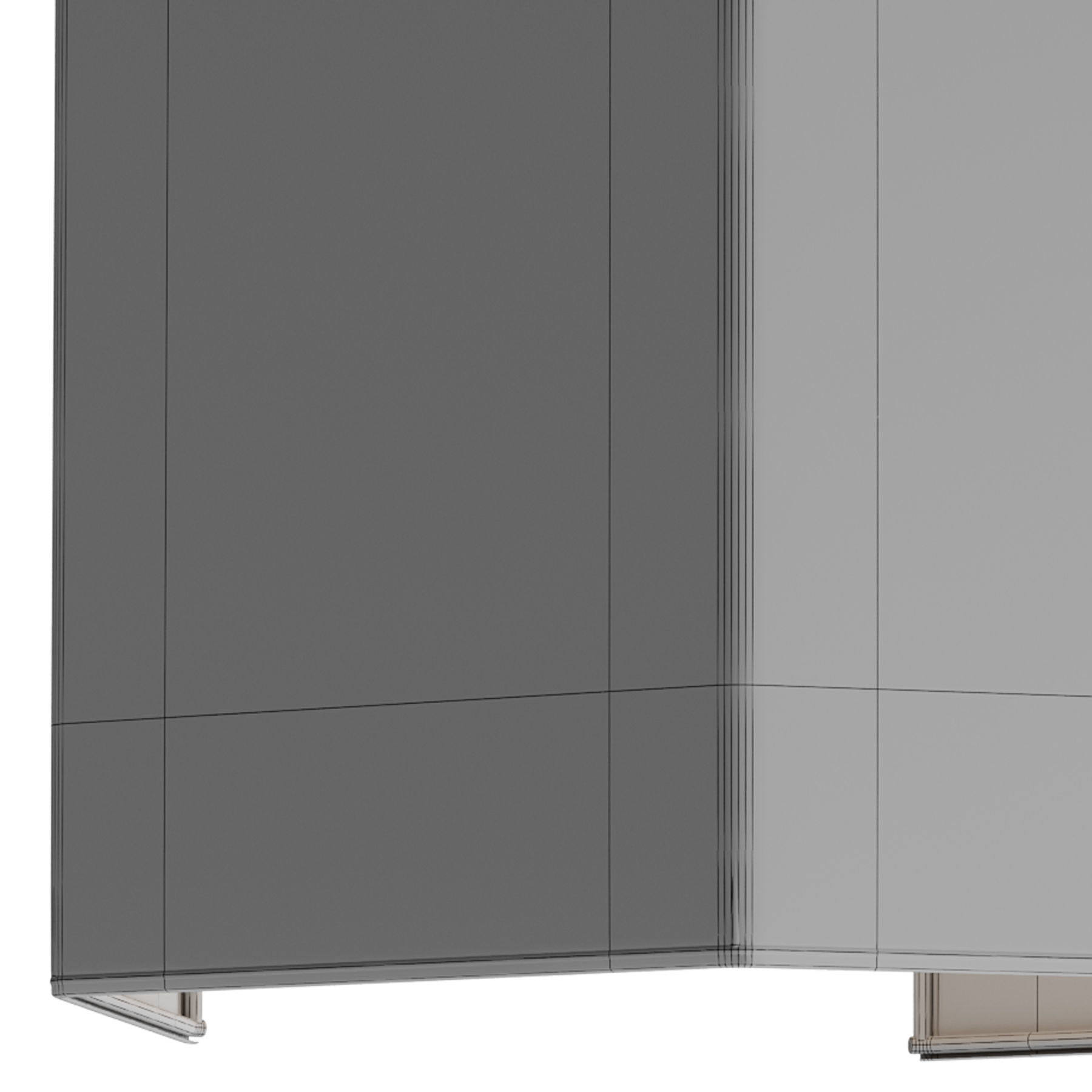 Yamagiwa Junzo Yoshimura Wall Light Lamp 3D model_14