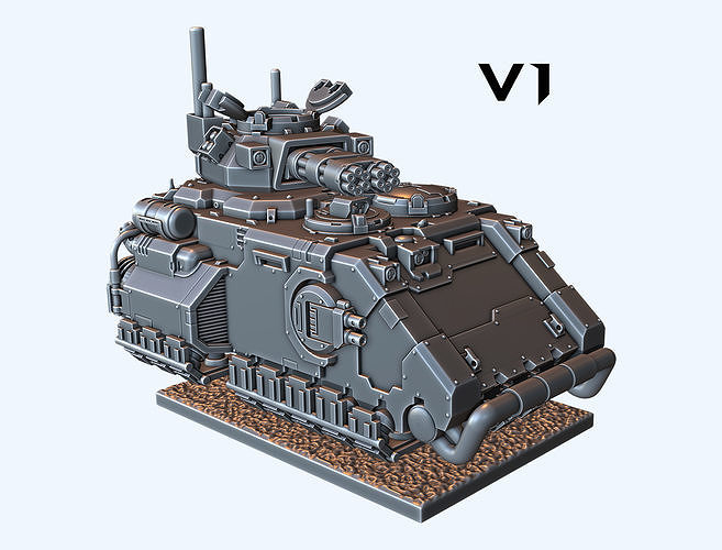 Custom Gladiator  V1-V2-V3 3D print model