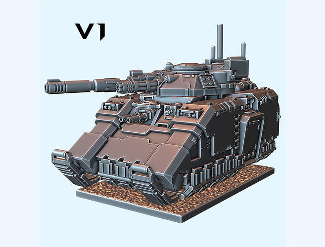 Custom Repulsor V1-V2 3D print model