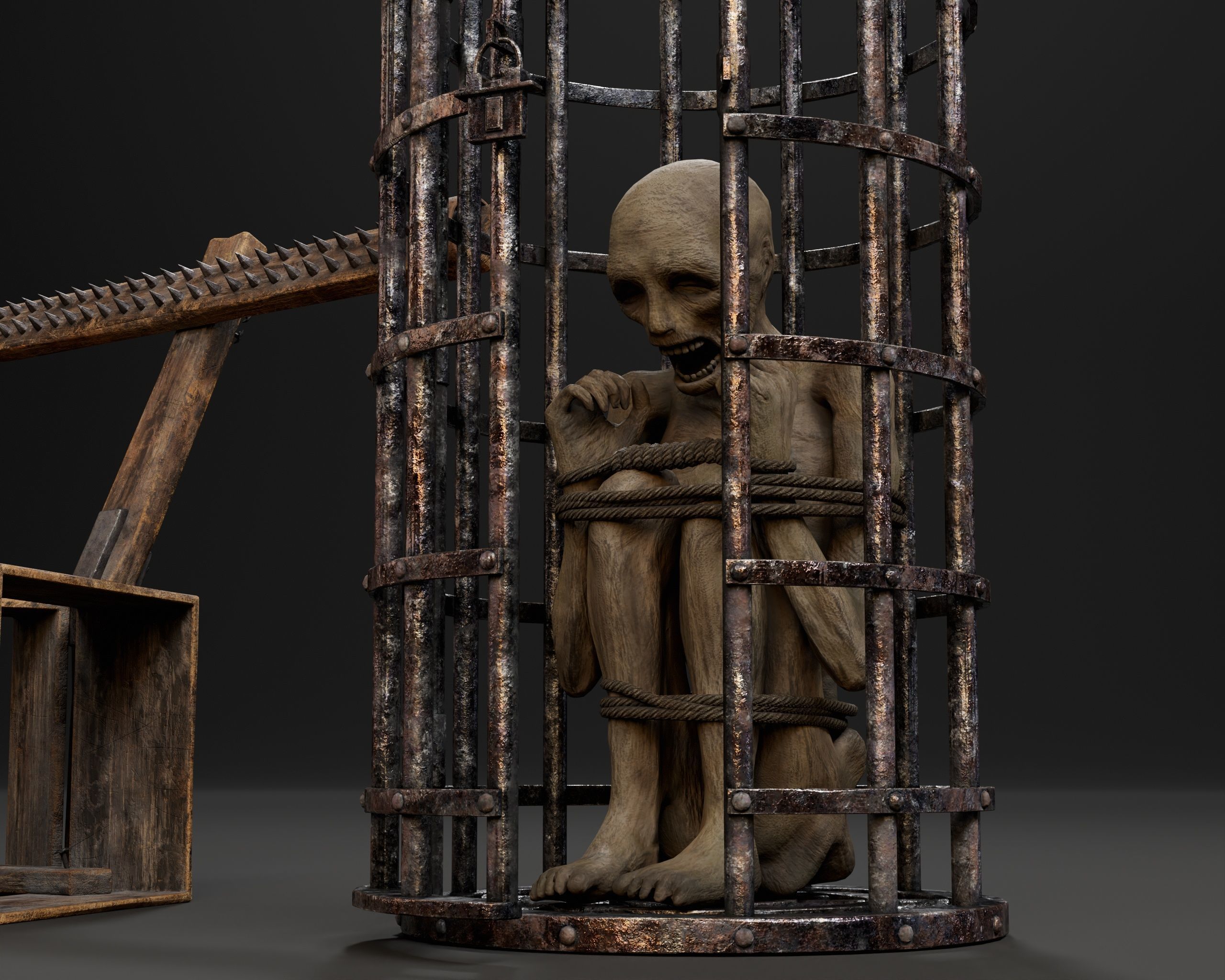 Medieval Torture Pack 4 3D Model Collection_9