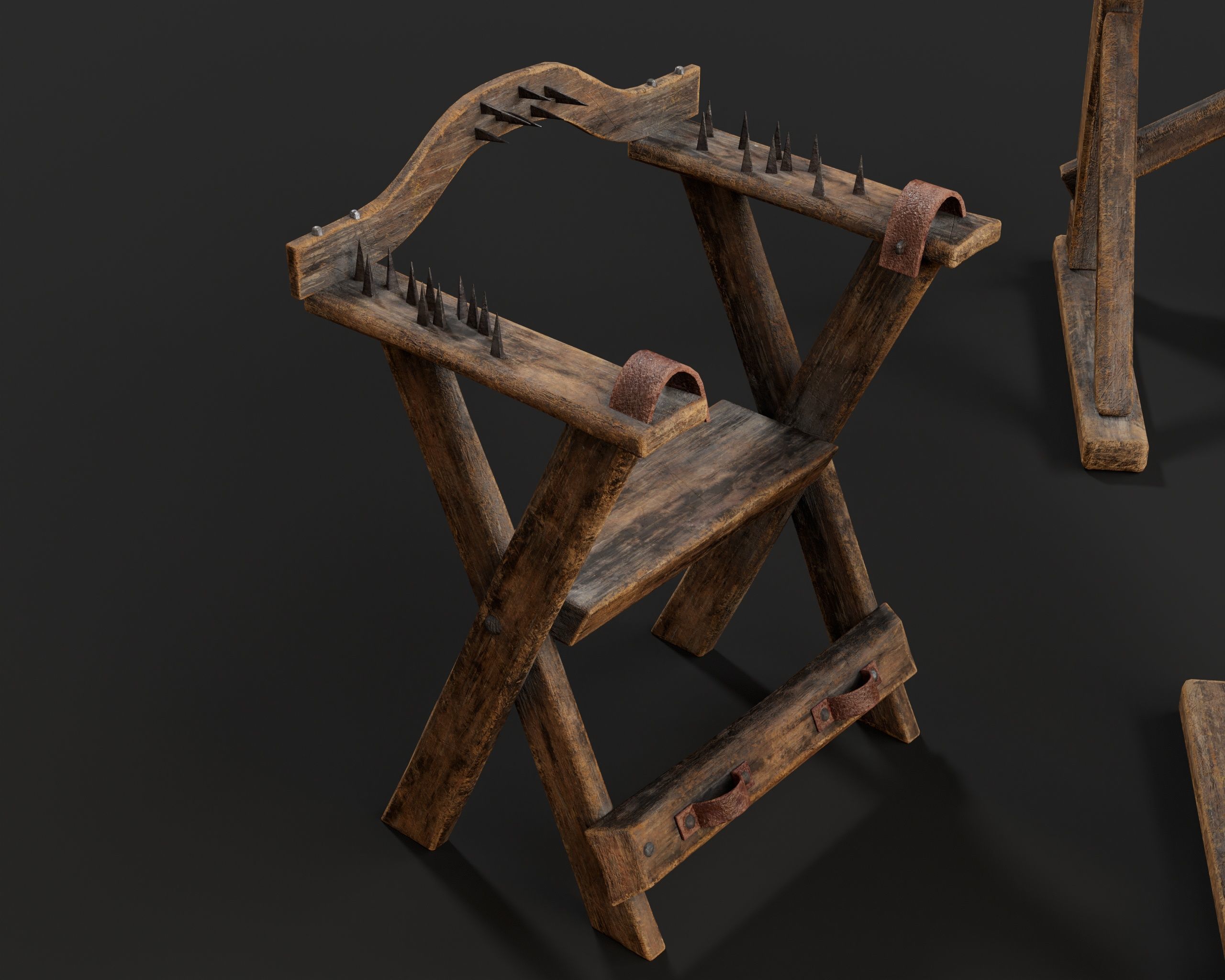 Medieval Torture Pack 5 3D Model Collection_7