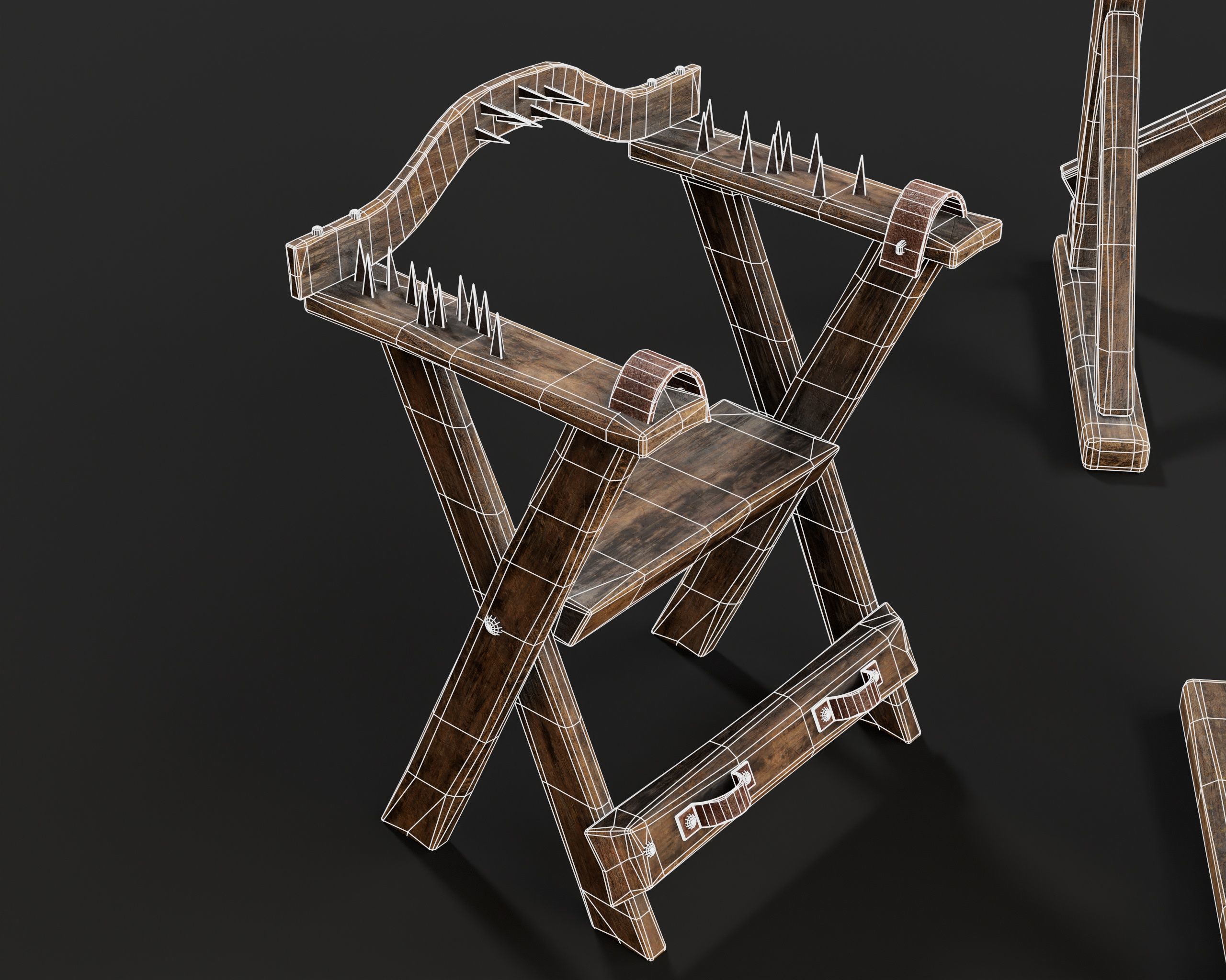 Medieval Torture Pack 5 3D Model Collection_8