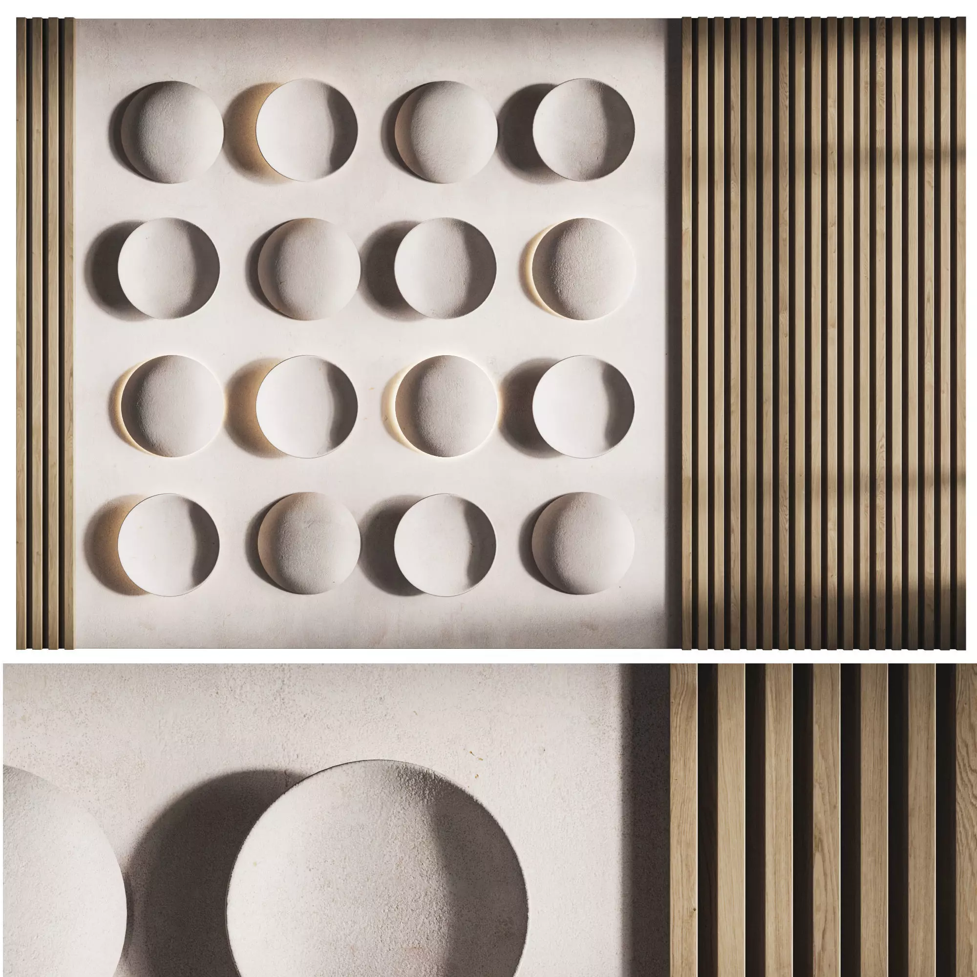 3d Wall Panel 2 Headboard 3D model_0