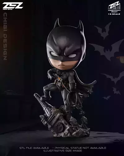 Batman Chibi - STL