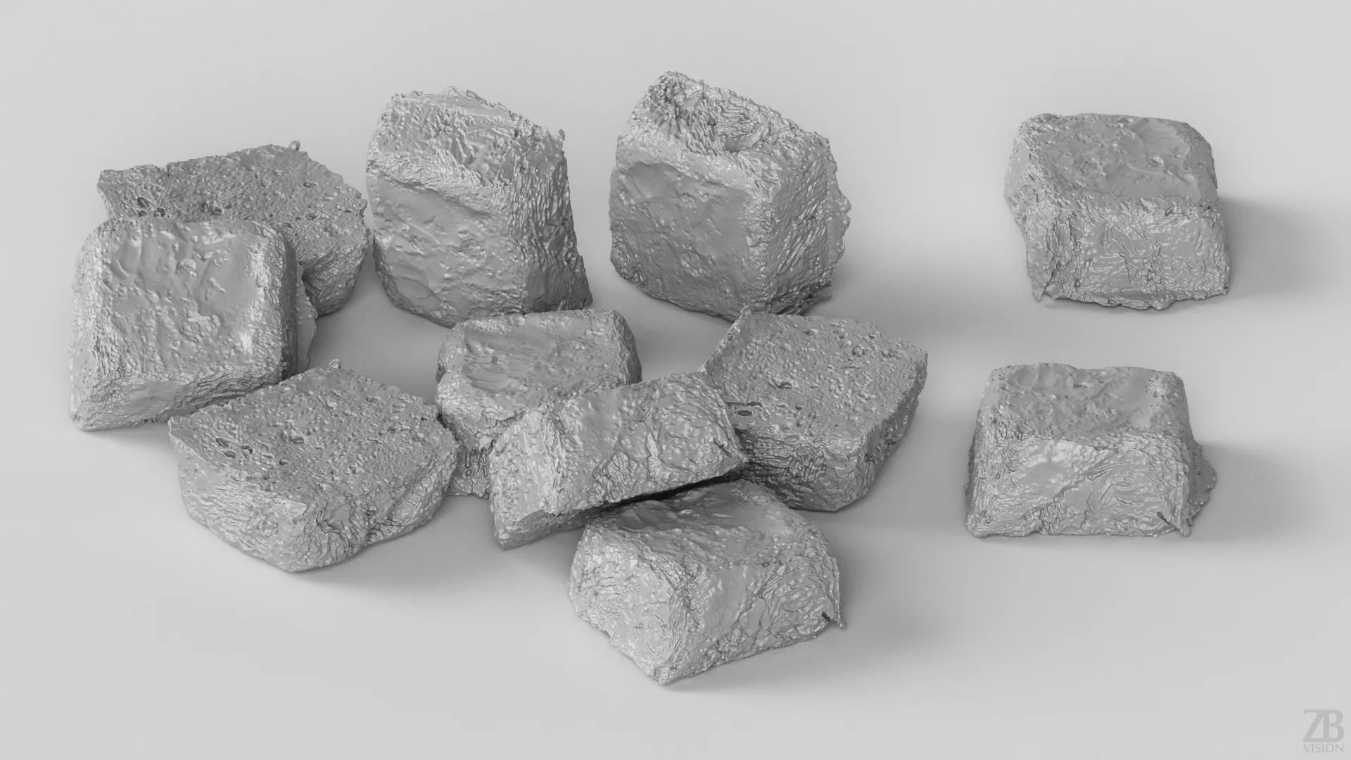 Soy Stone 3D model_3