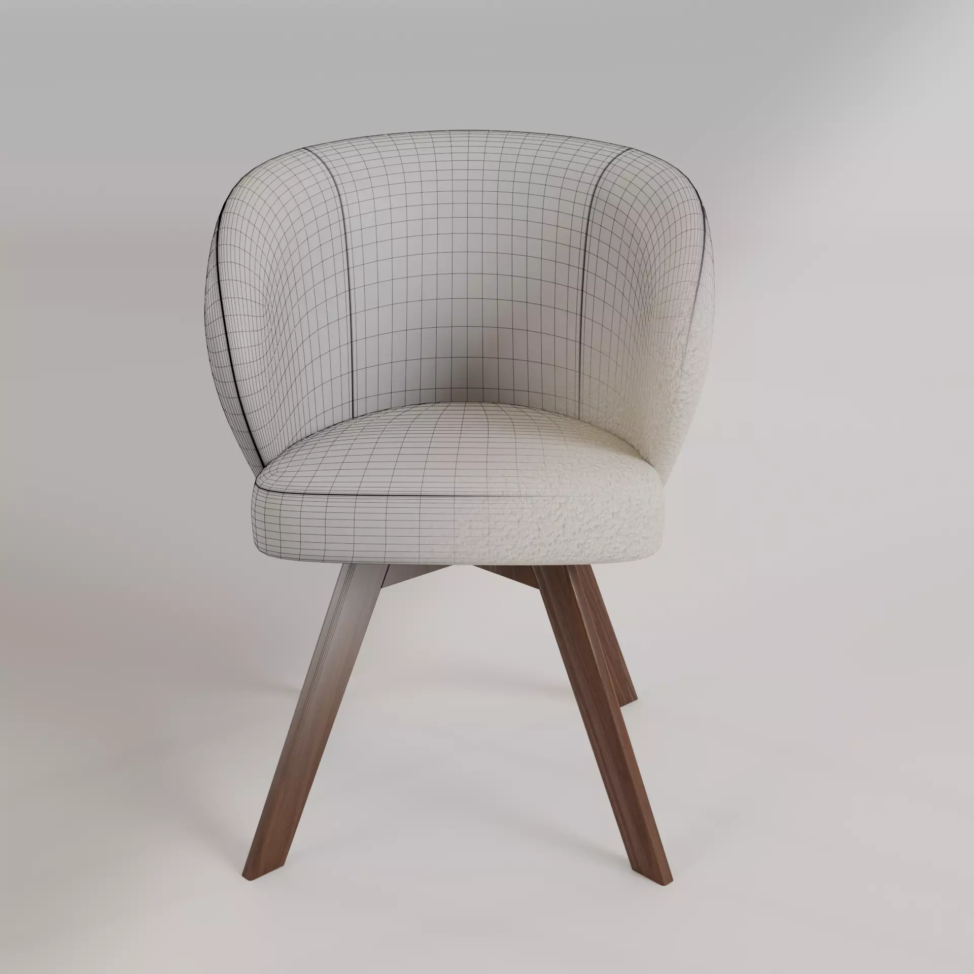 Cooper Dining Chair 3D model_1
