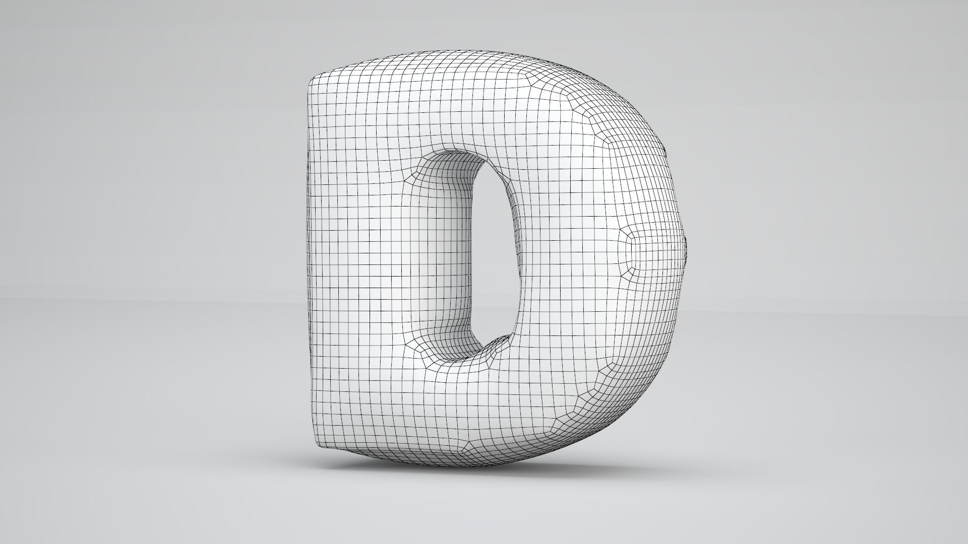 D Balloon Copper 3D model_7