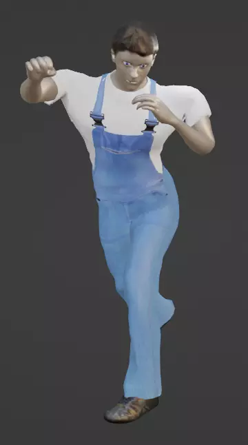 Worker Free 3D print model