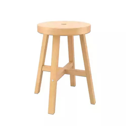 Wood Stool