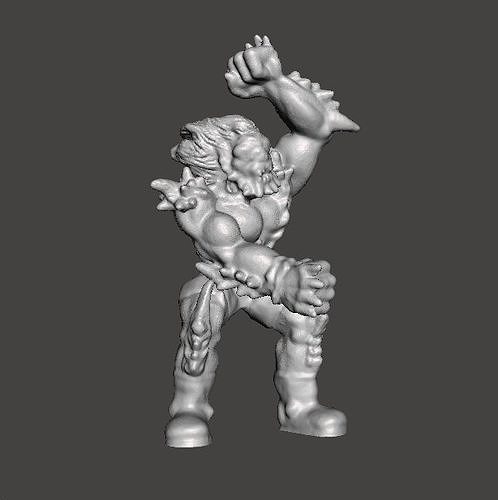 DOOMSDAY VINTAGE FIGURE MODEL MODERN OR FANTASY GAMES RPG DND 3D print model