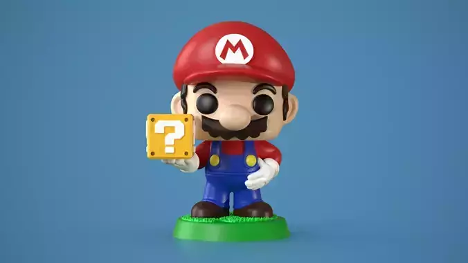 Funko Pop Mario - Super Mario Bros - Question Block Figurine