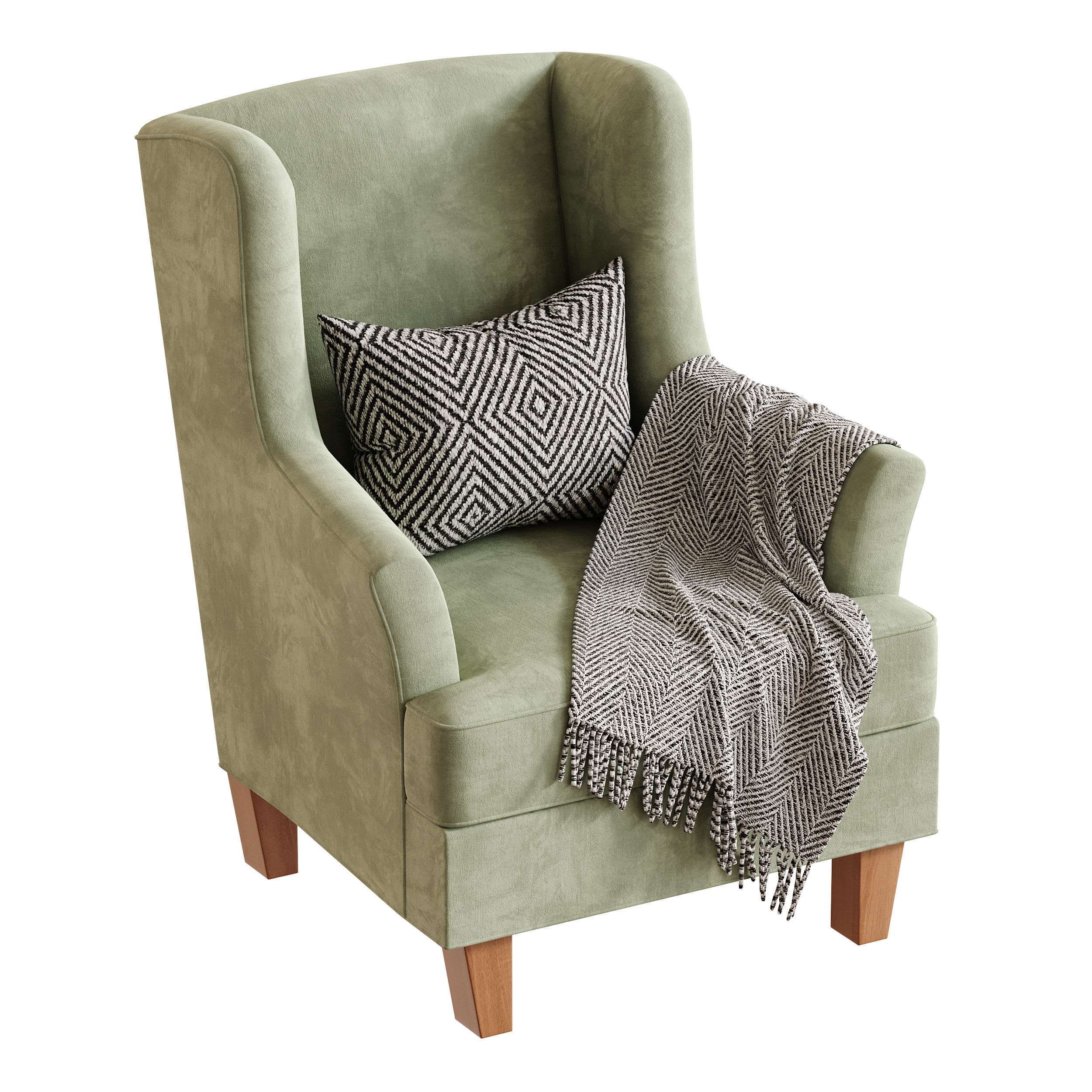 Bradstreet Fabric Chair 3D model_10