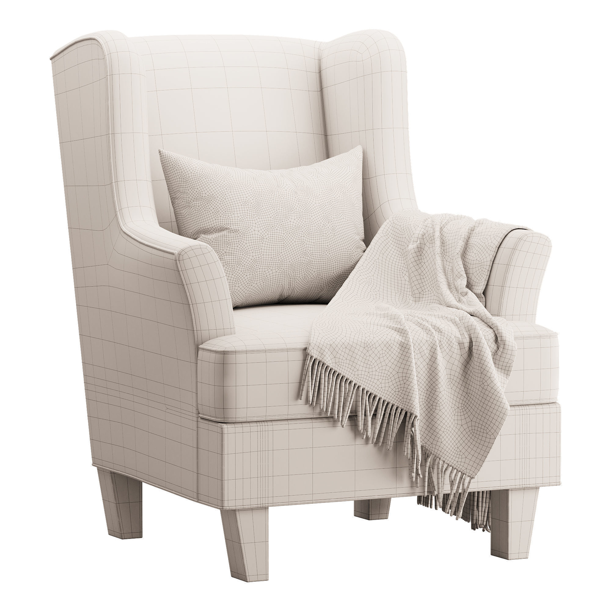 Bradstreet Fabric Chair 3D model_13