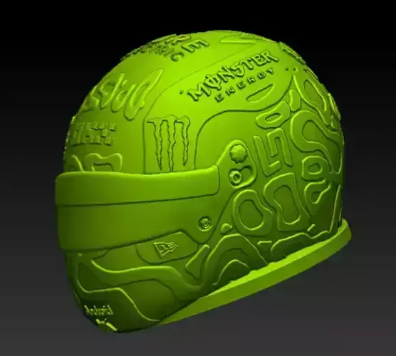 lando norris HELMET 2024 F1 mclaren 3D print model