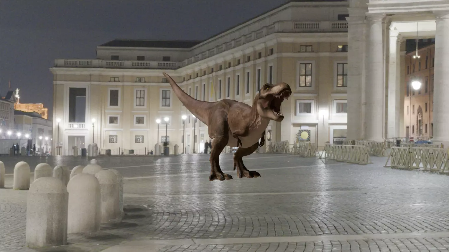 Rexy Jurassic World  3D model_0