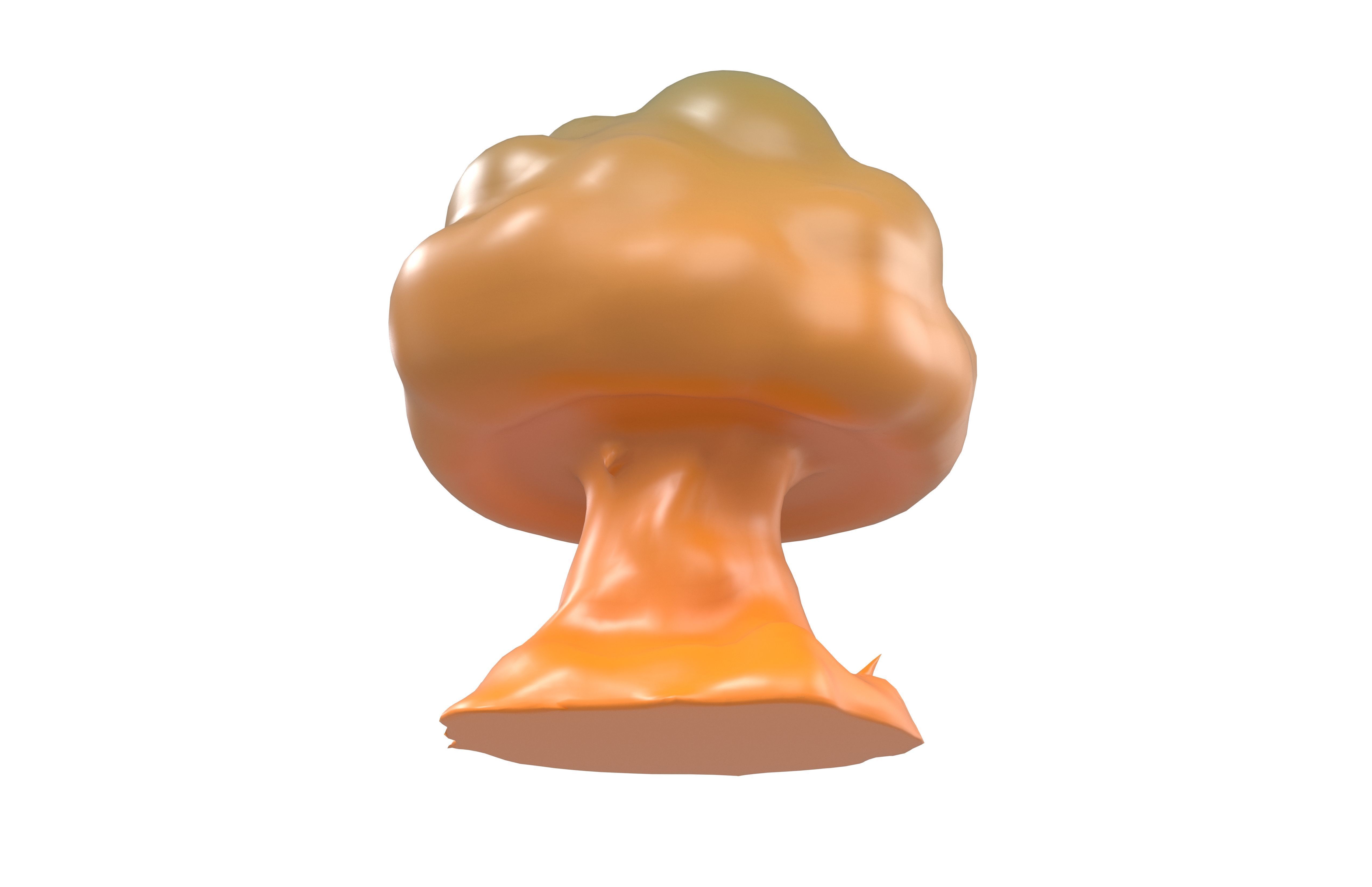 Explosion Icon v1 001 Low-poly 3D model_3