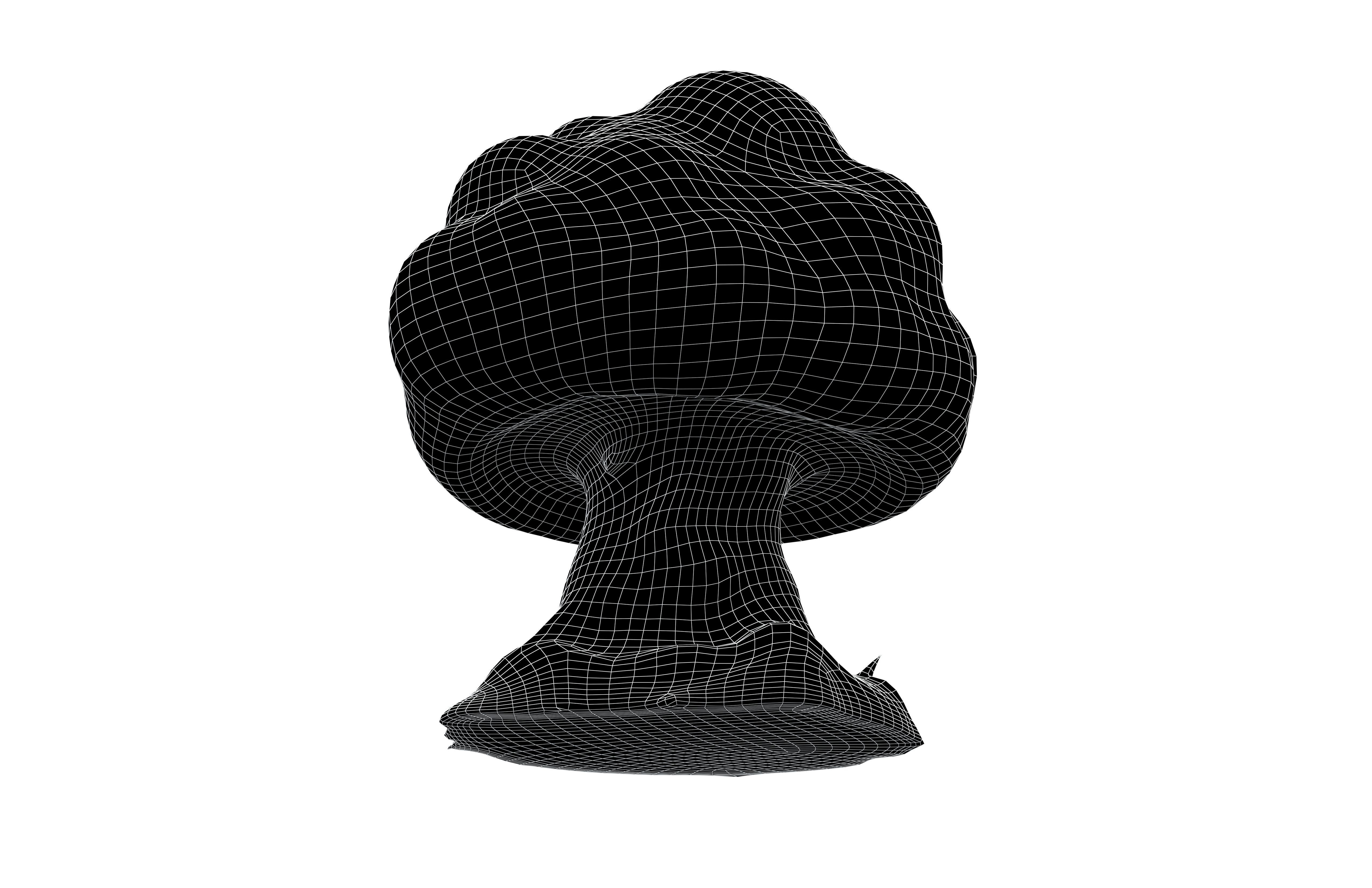 Explosion Icon v1 001 Low-poly 3D model_7