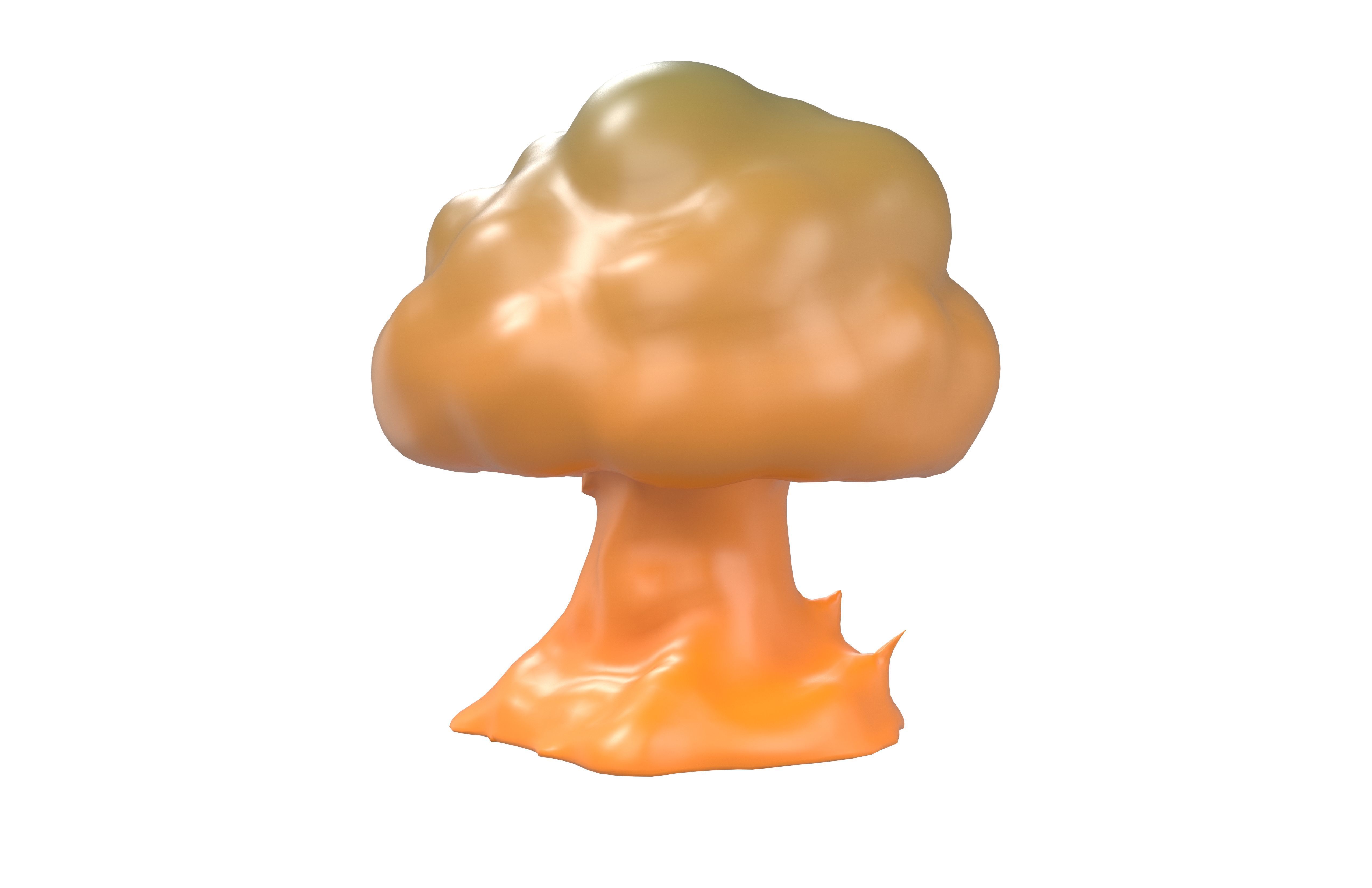 Explosion Icon v1 001 Low-poly 3D model_1