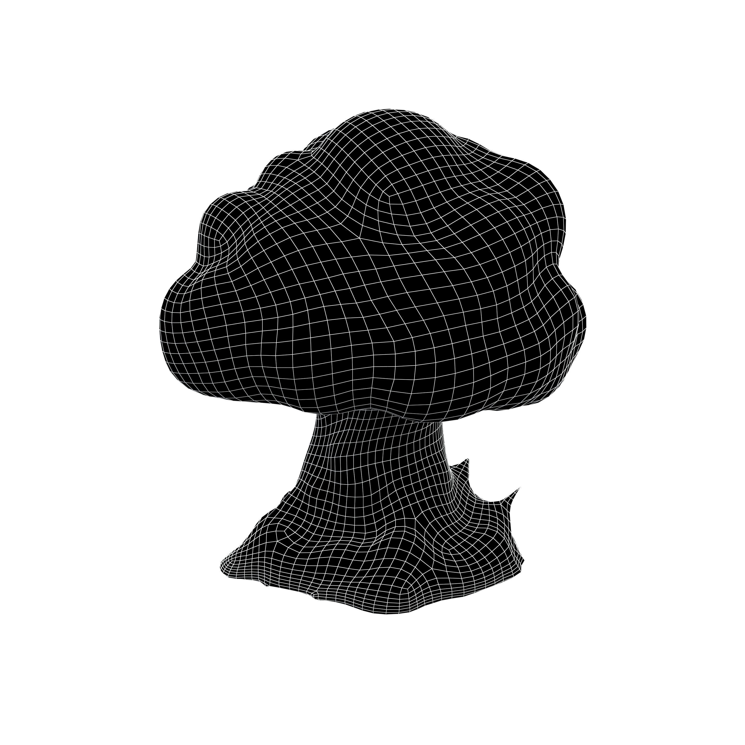 Explosion Icon v1 001 Low-poly 3D model_4