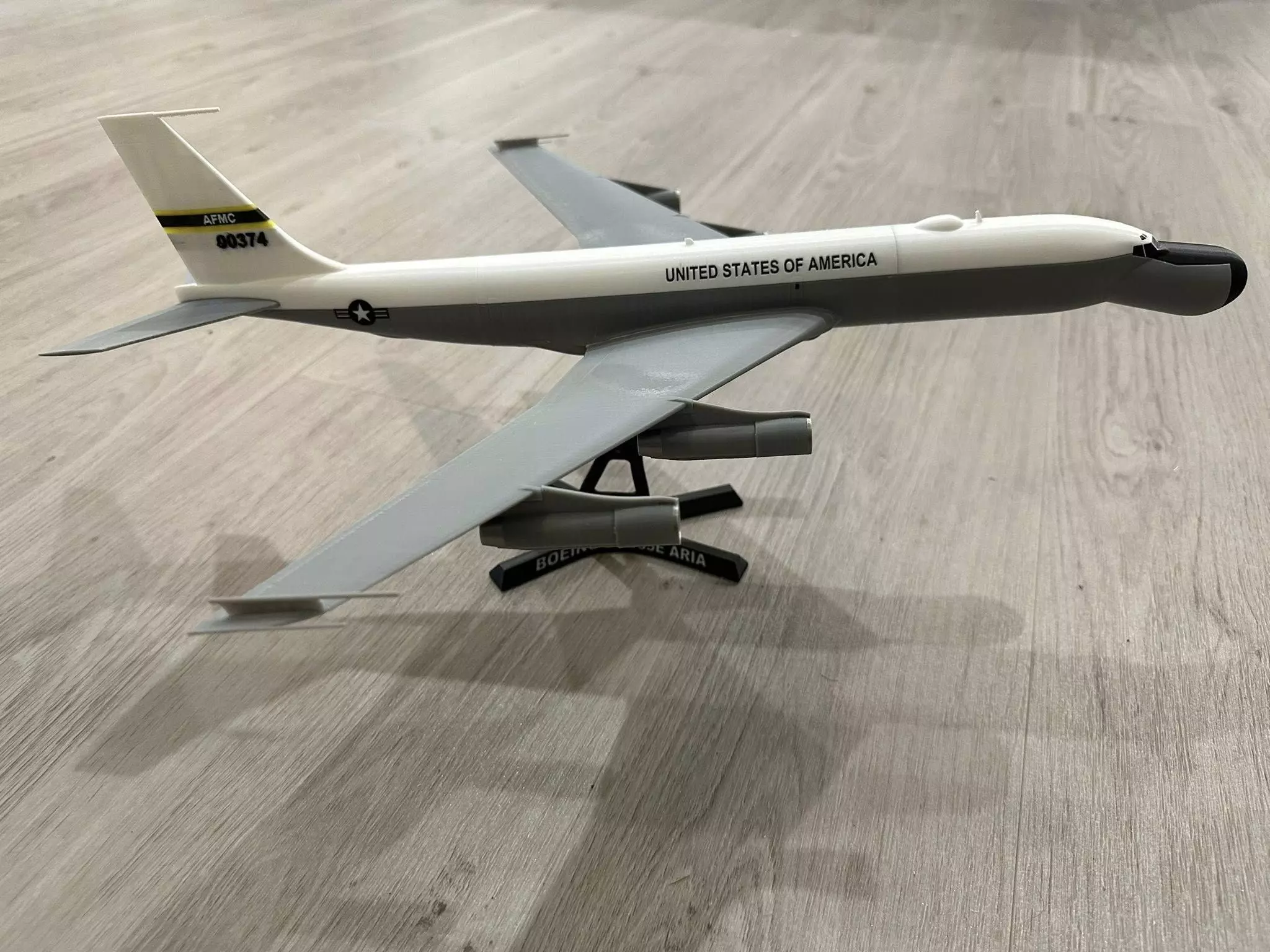 Boeing EC-135 3D print model_4