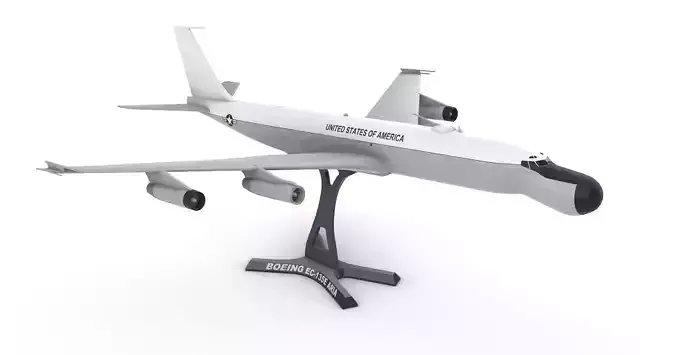 Boeing EC-135 3D print model