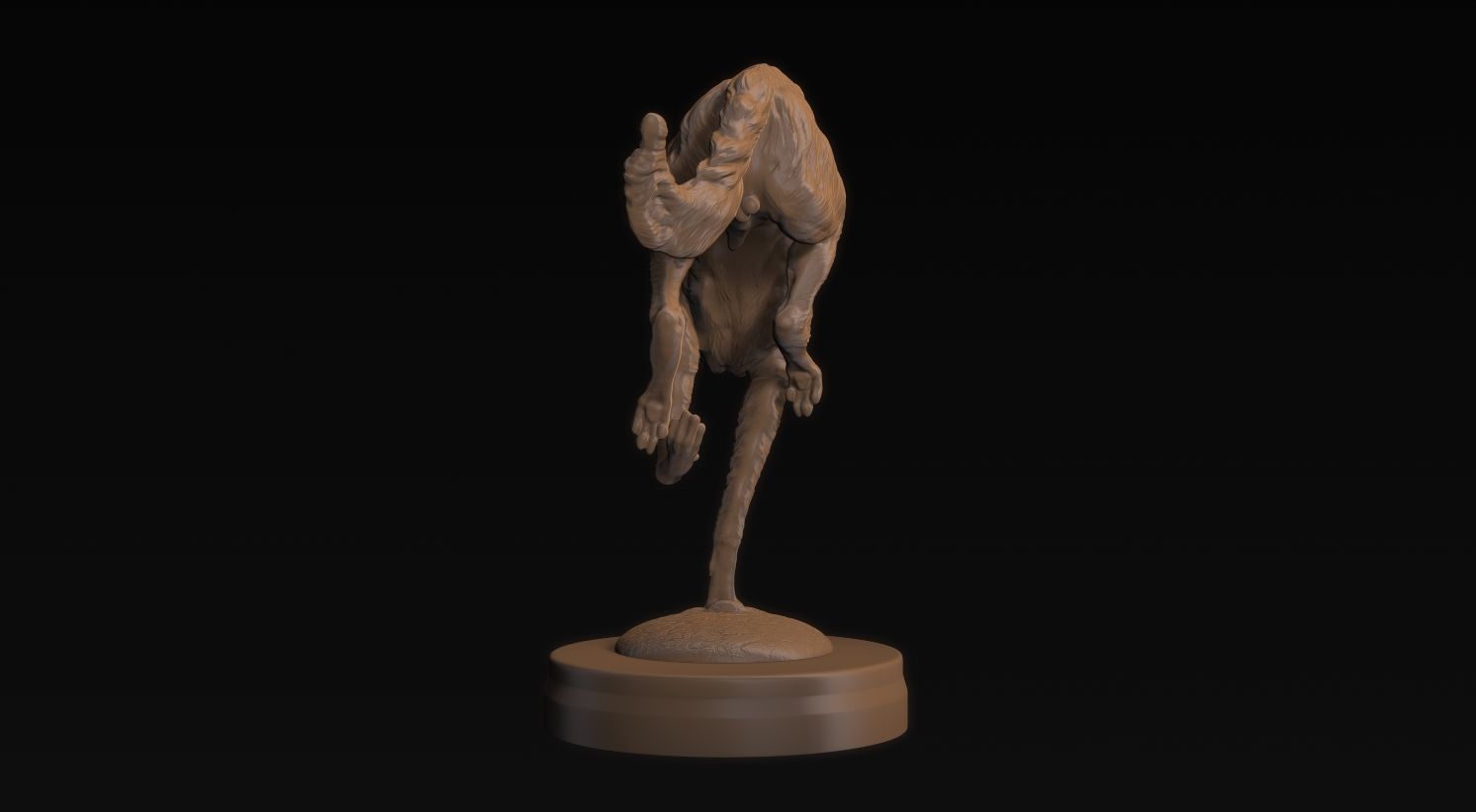 Borzoi Corriendo 3D print model_18
