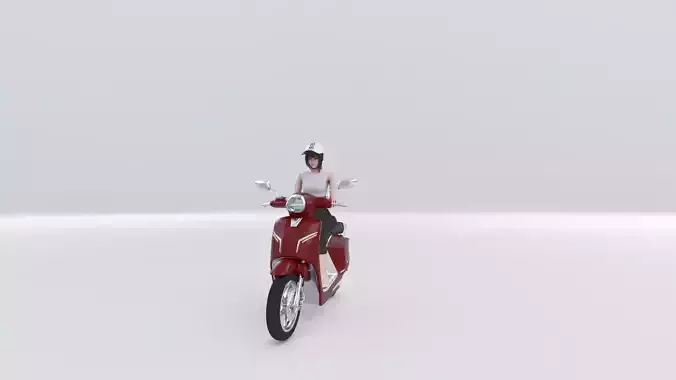 Electric motorbike vinfast Klara