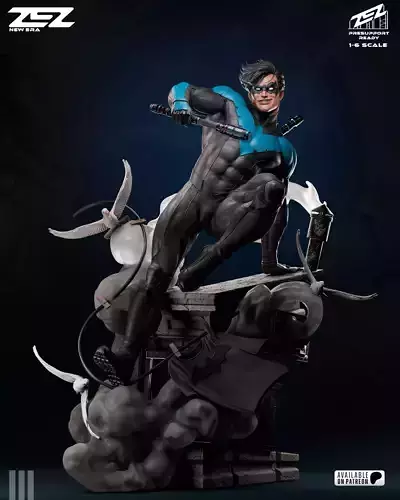 Nightwing - STL 3D print model