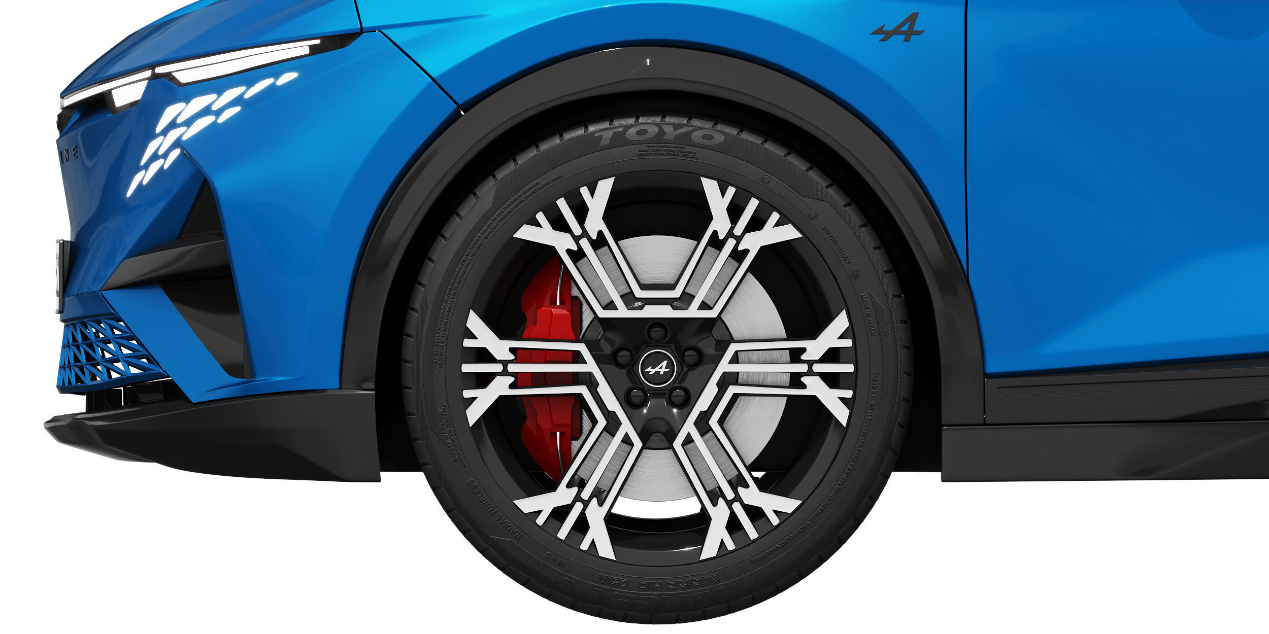 Alpine A390 GTS 2026 3D model_10