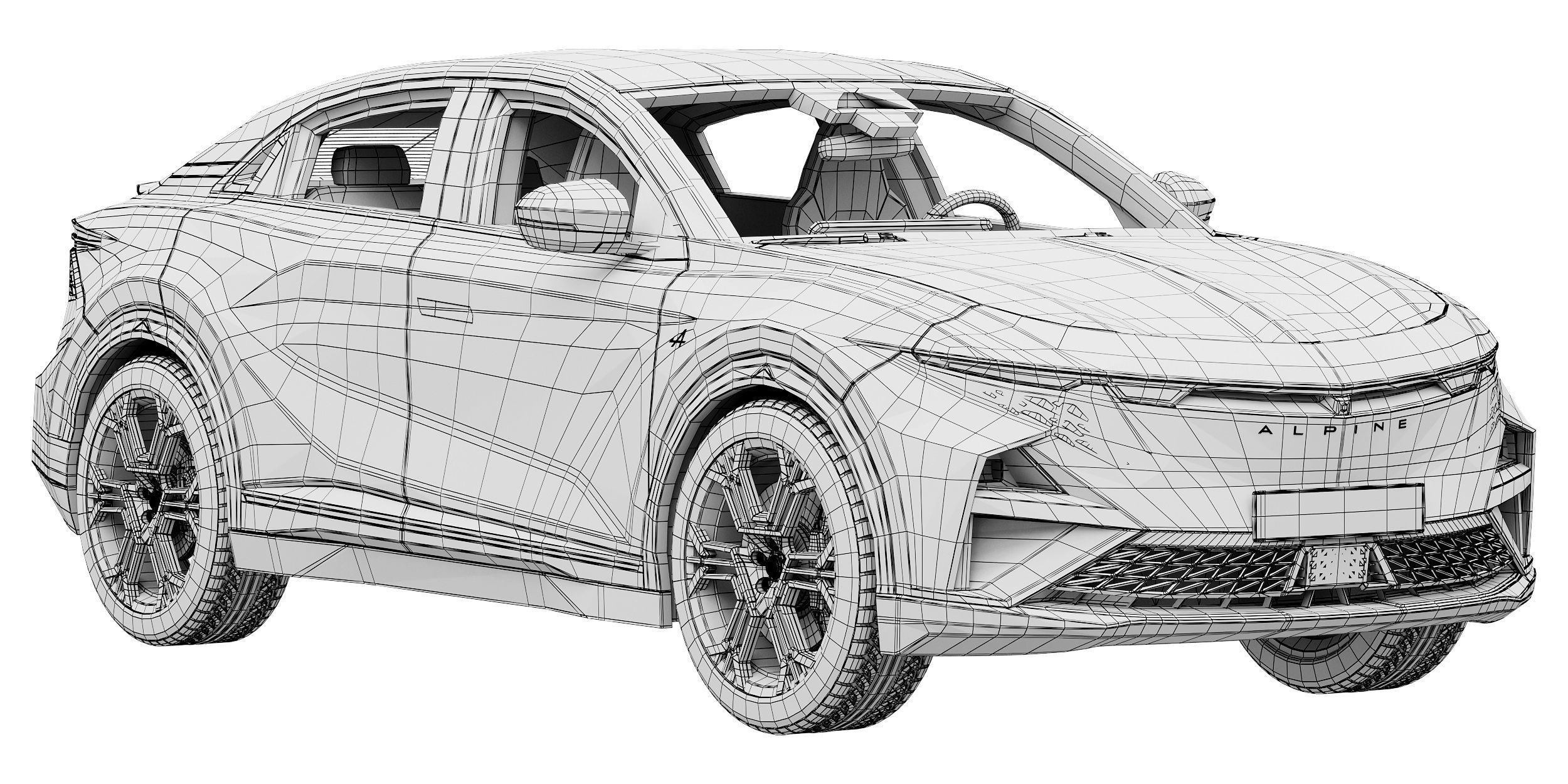 Alpine A390 GTS 2026 3D model_14