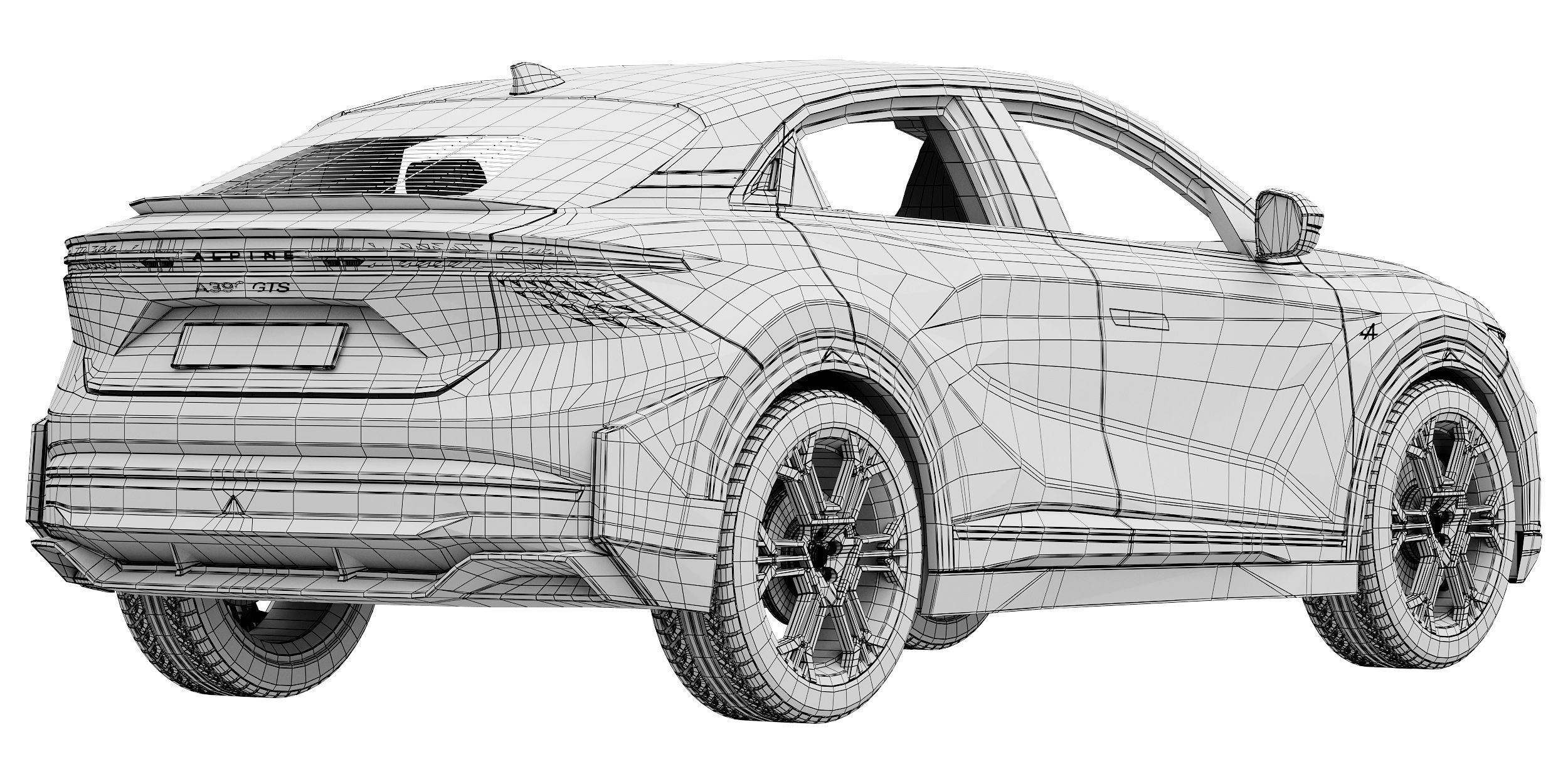 Alpine A390 GTS 2026 3D model_16