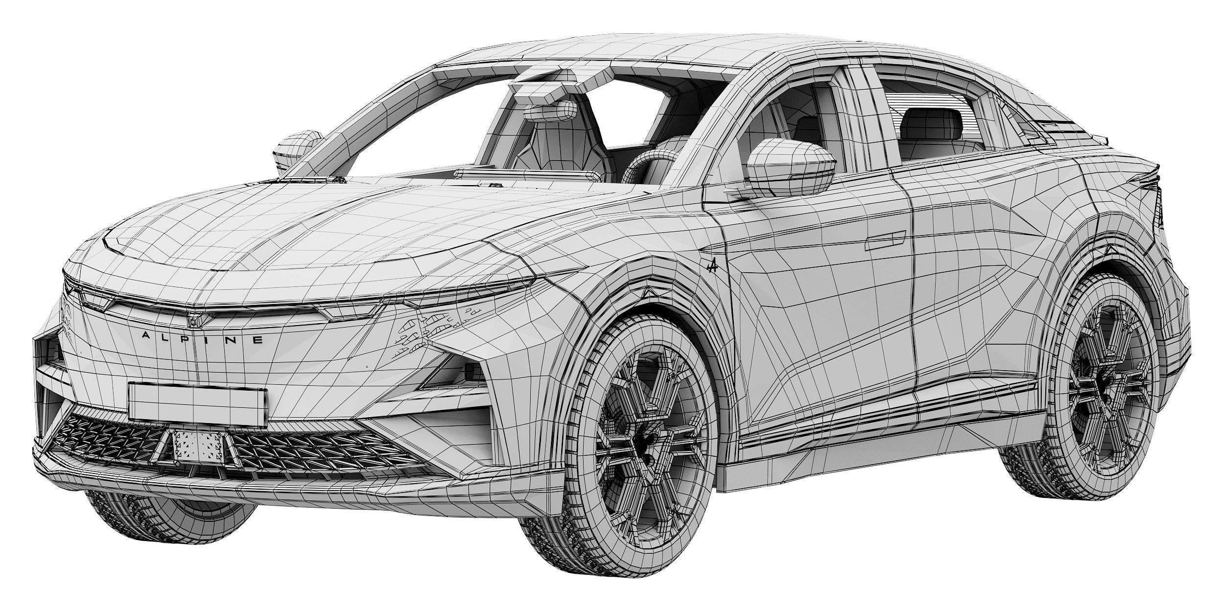 Alpine A390 GTS 2026 3D model_13