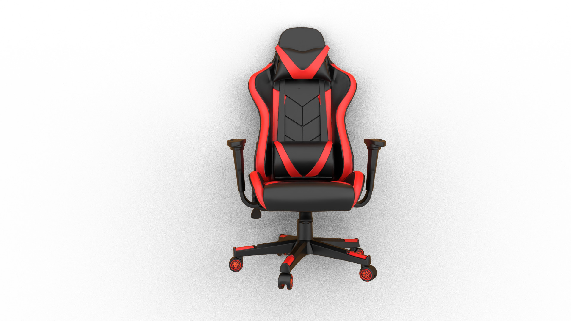 Office computer game chair 02 3D model_1